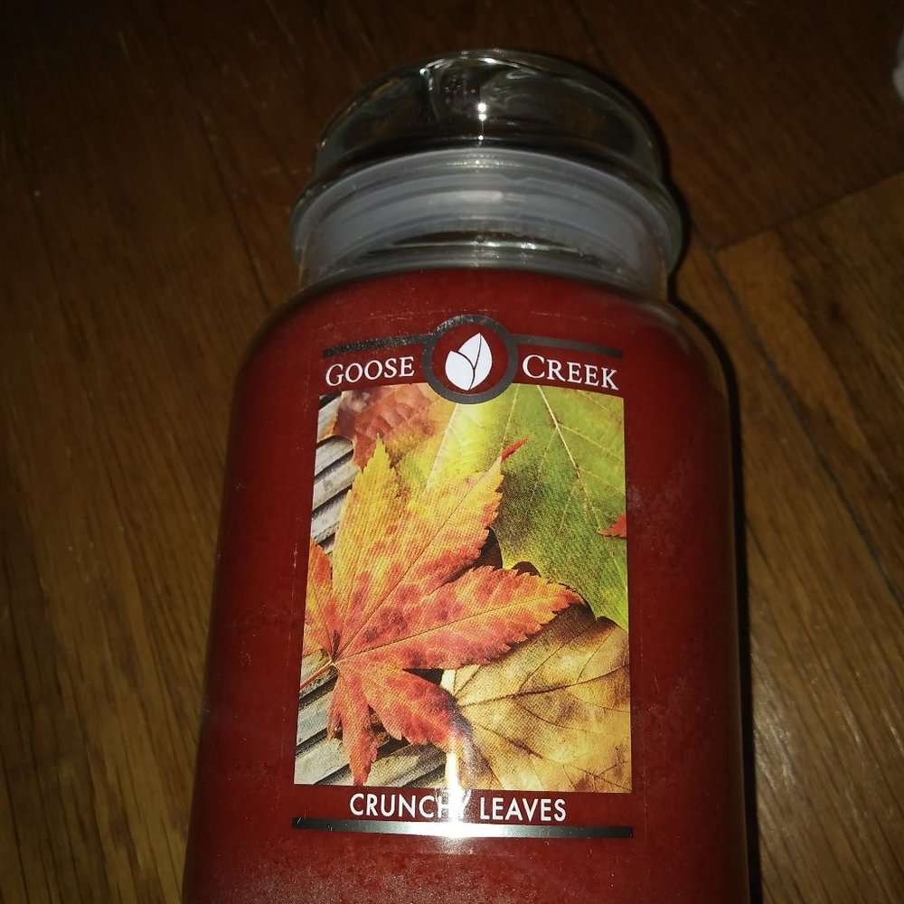 Goose Creek Large Jar Candle - Crunchy Leaves NEW